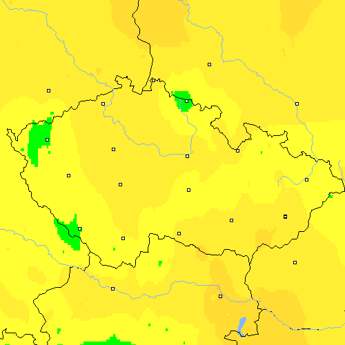 Tmin Česko