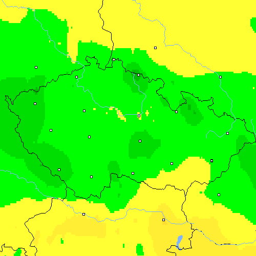 Tmin Česko